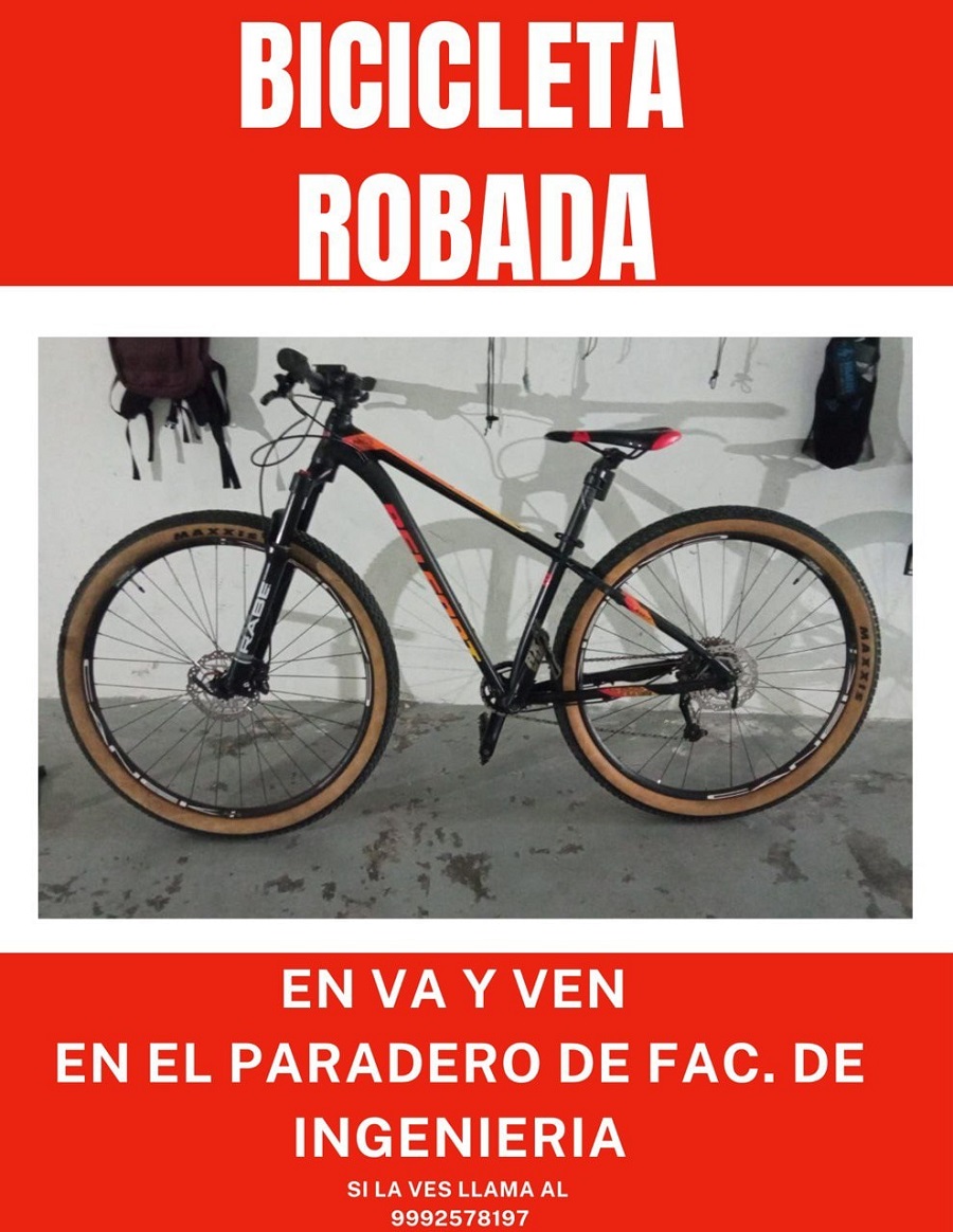 ¡Todo un crack! viaja en Va y Ven solo para robarse la bicicleta de otro pasajero