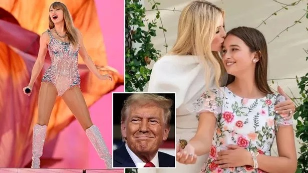 ¿Y el odio a Taylor Swift? Ivanka Trump asiste con su hija a un concierto de la cantante