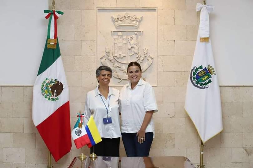 Estrechan lazos entre Mérida y Colombia