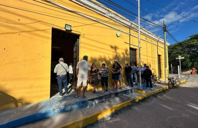 Se desfonda Morena en las comisarías de Mérida