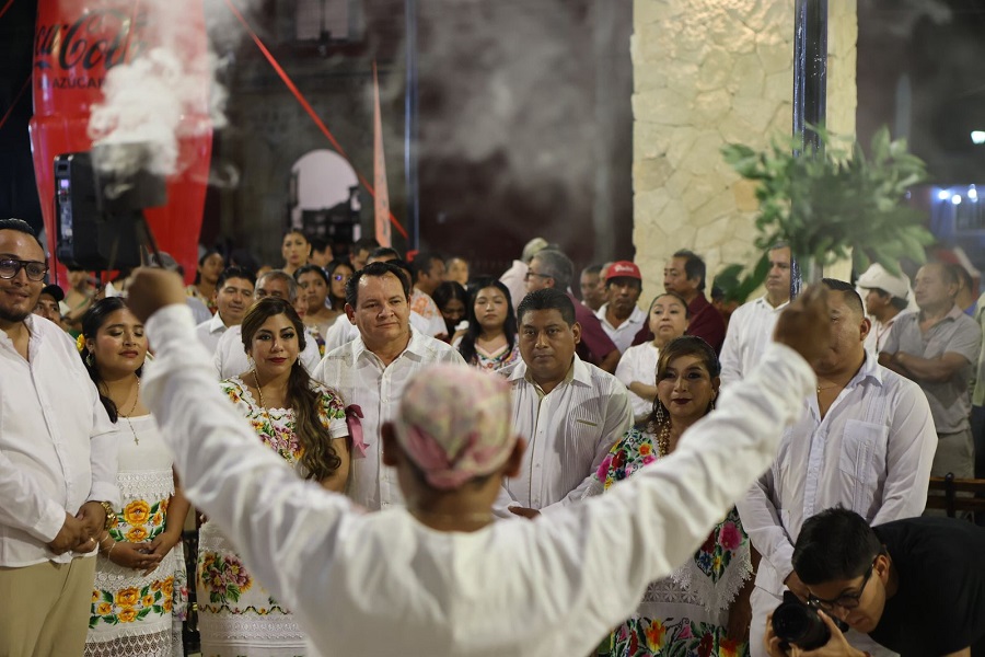 Inaugura el Gobernador Joaquín Díaz Mena el Primer Festival Gastronómico de Temozón 2024