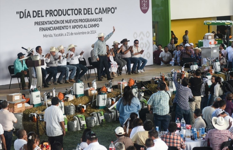 Refuerza gobierno el renacimiento del agro yucateco