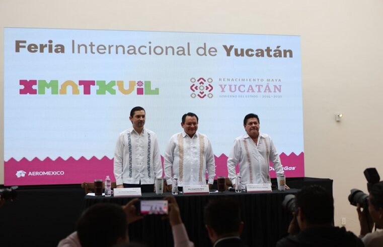 Díaz Mena presenta en CDMX  la feria de Xmatkuil y anuncia ampliación del aeropuerto