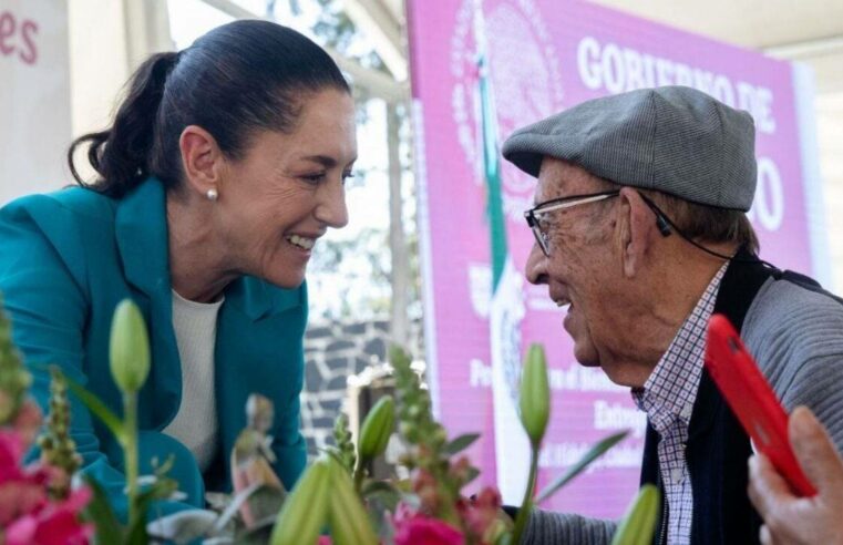 Sheinbaum confirma aumento, pero no el monto, a la pensión de adultos mayores en 2025