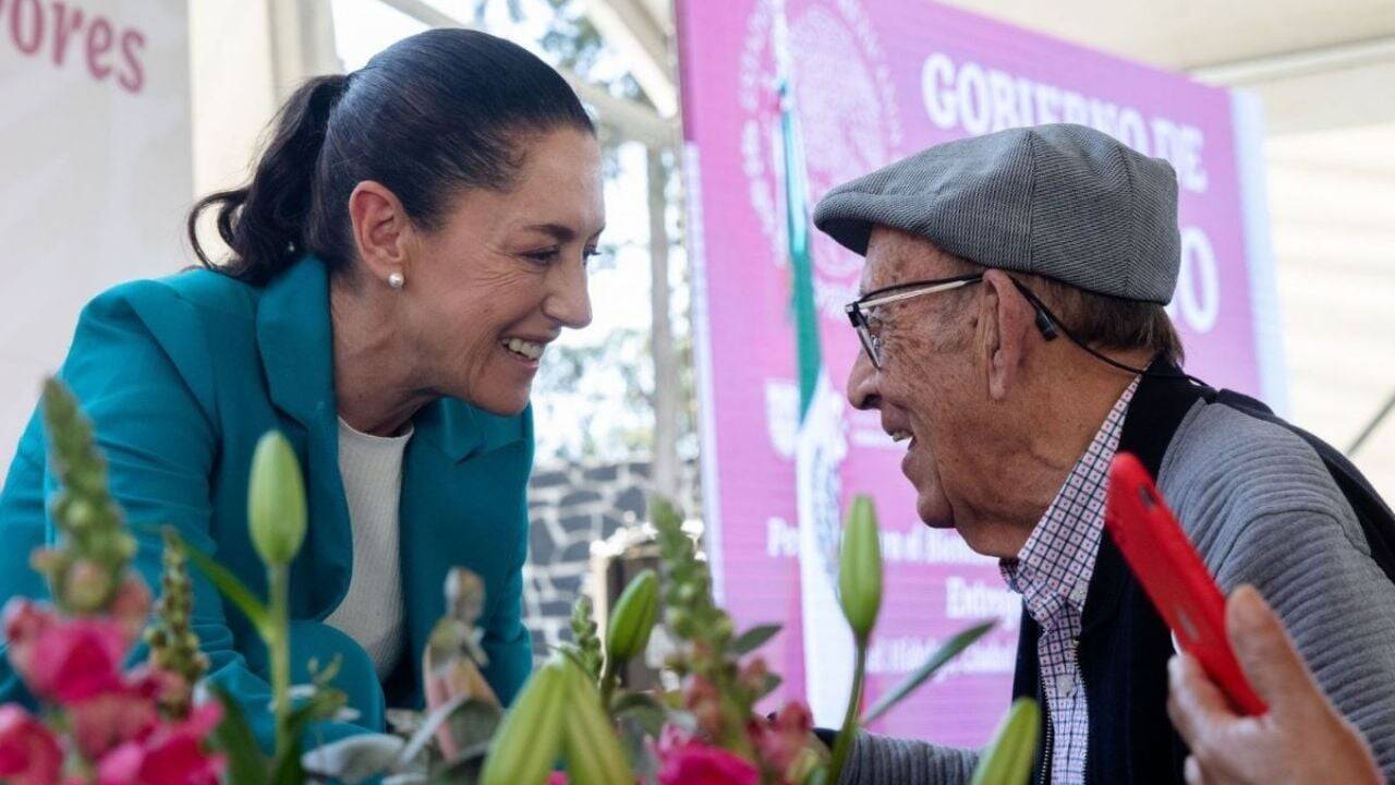Sheinbaum confirma aumento, pero no el monto, a la pensión de adultos mayores en 2025