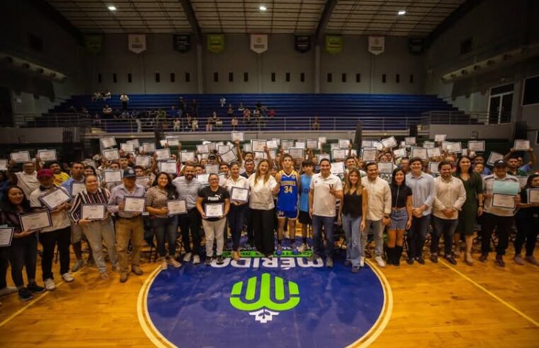 Cecilia Patrón impulsa el deporte en las colonias y comisarías de Mérida