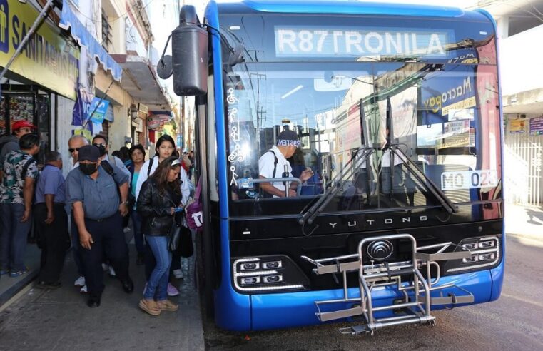 Reubican 33 paraderos del Va y Ven en el centro de Mérida