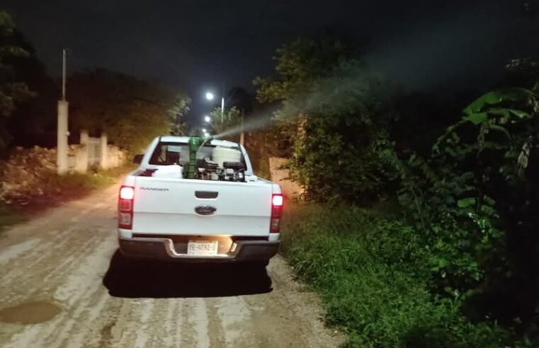 Calendario de fumigación  contra el dengue, zika y chikungunya