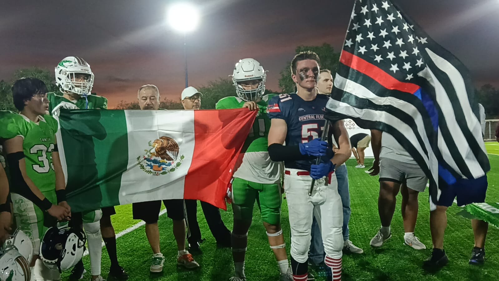 Fortalecen lazos Yucatán y Florida por medio del fútbol americano