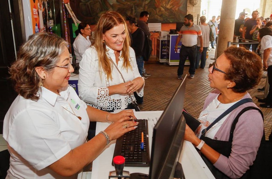 Cecilia Patrón agradece a los meridanos por ser cumplidos con el predial