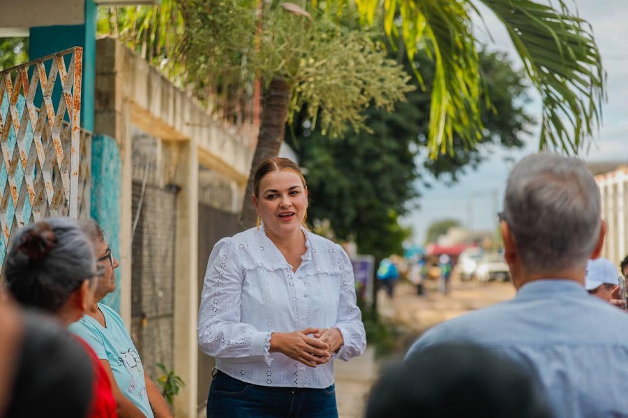 Bacheo y reparación de calles son tarea de todos los días: Cecilia Patrón