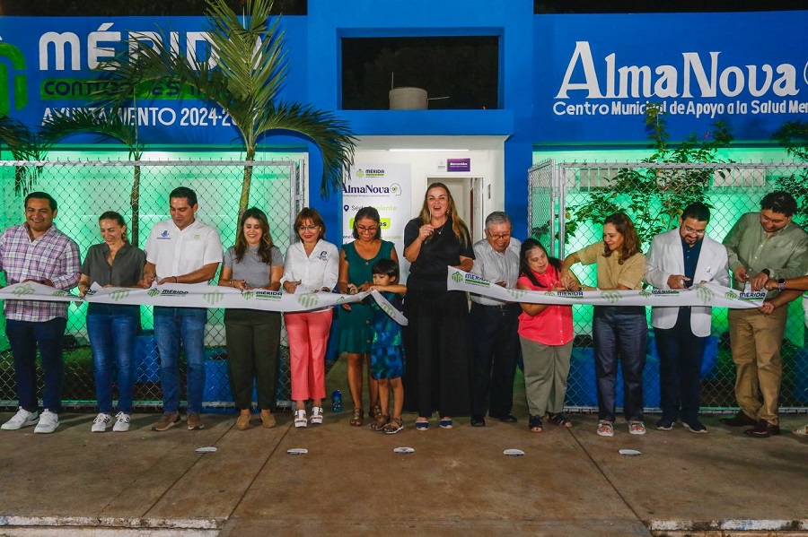 Cecilia Patrón inaugura nuevo Centro Municipal para la Salud Mental en Mérida