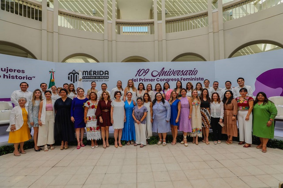 En Mérida las mujeres seguimos haciendo historia: Cecilia Patrón