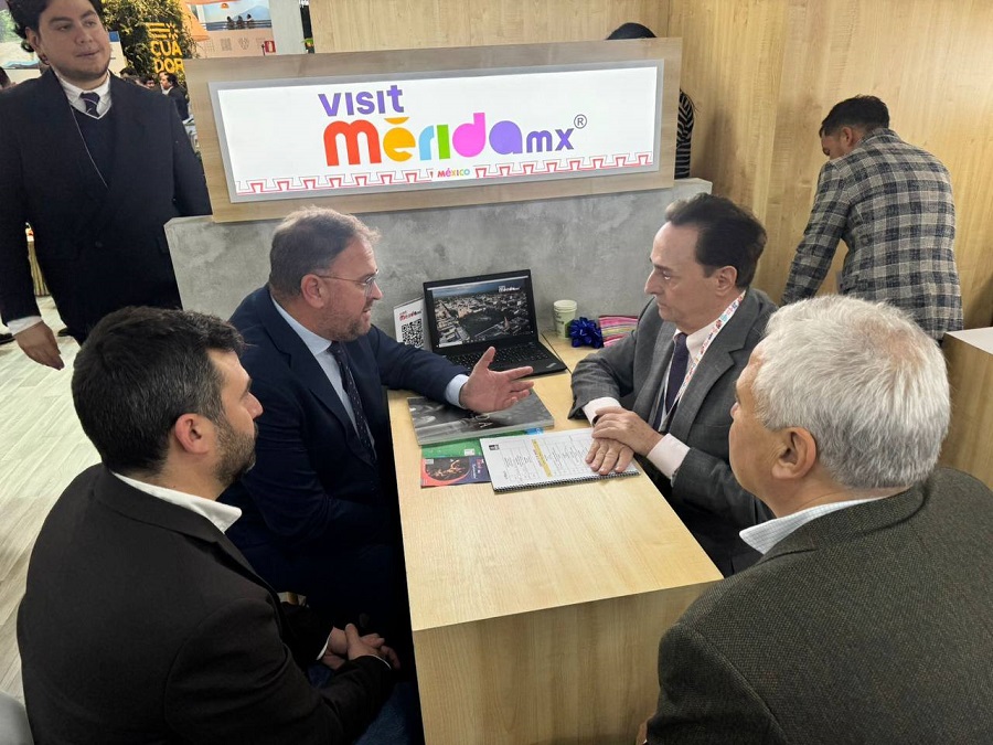 Mérida logra nuevas alianzas en la edición 45 de la Feria Internacional de Turismo