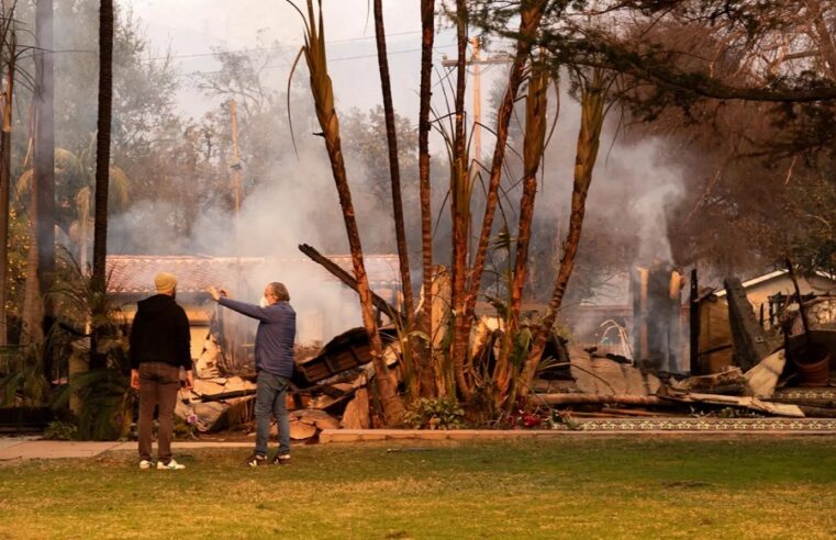 Ya son siete muertos por los incendios en Los Ángeles