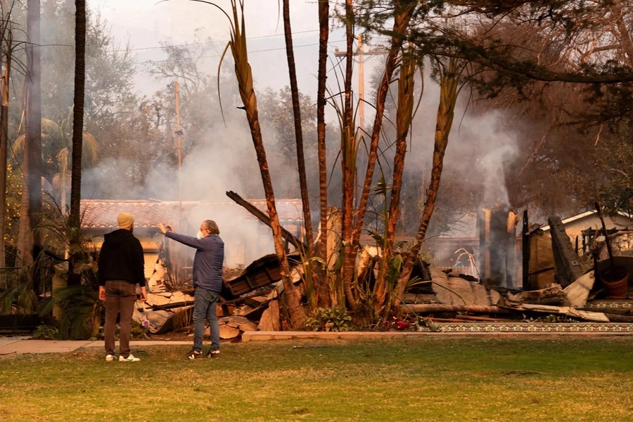 Ya son siete muertos por los incendios en Los Ángeles