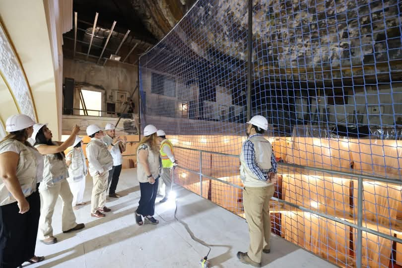 En marcha los trabajos de reconstrucción del teatro Peón Contreras