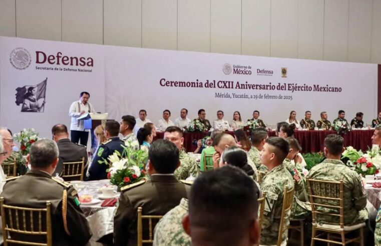 Ejército Mexicano, clave para la seguridad y bienestar del pueblo yucateco
