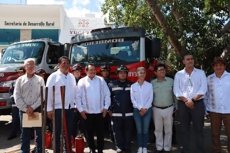 Yucatán preparado para prevención y combate de incendios