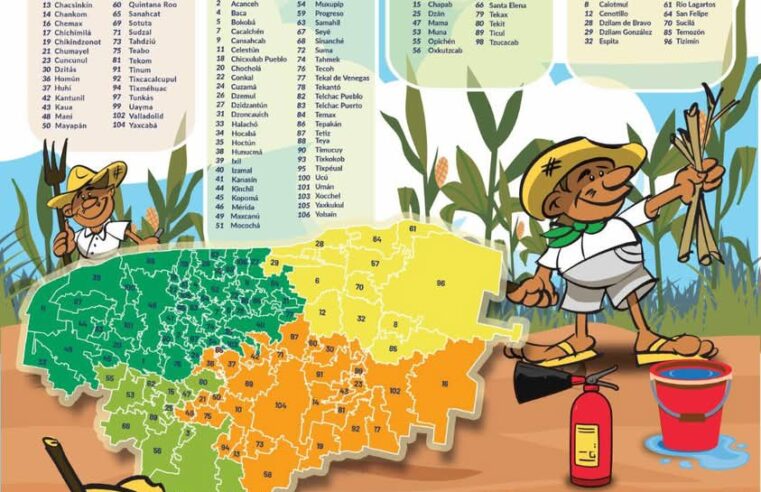 Yucatán preparado para la temporada de incendios