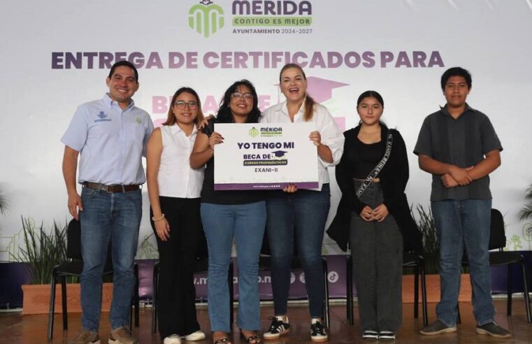 Impulsa Cecilia Patrón a los jóvenes para que puedan continuar sus estudios