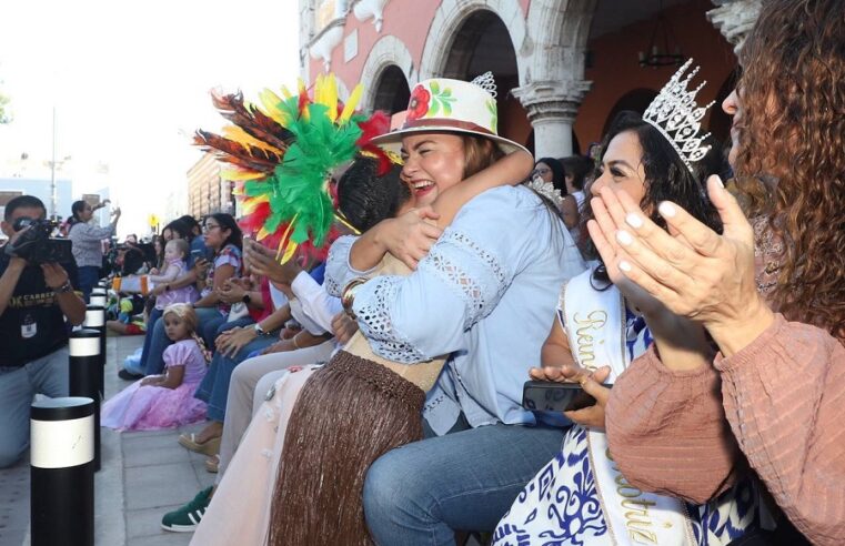 Color, alegría y diversión en el Desfile Infantil del Carnaval Mérida Amazónico 2025