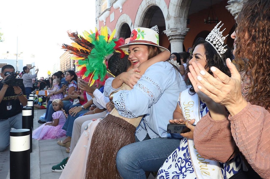 Color, alegría y diversión en el Desfile Infantil del Carnaval Mérida Amazónico 2025