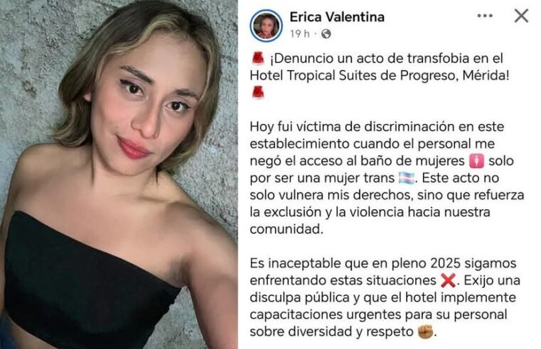 ¡Qué huevos! Hombre trans arma escándalo en el Carnaval por negarle el baño de damas