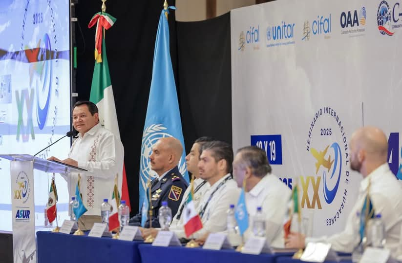 Yucatán, sede de seminario internacional de huracanes,