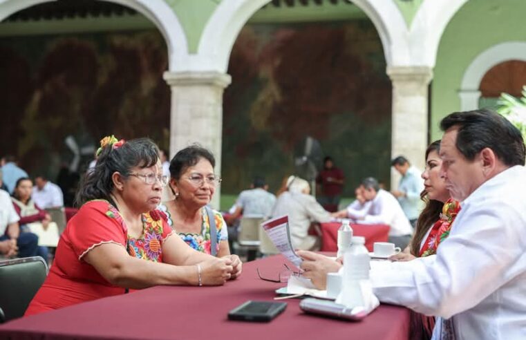Encabeza el gobernador una jornada más de «Audiencias con el Pueblo»