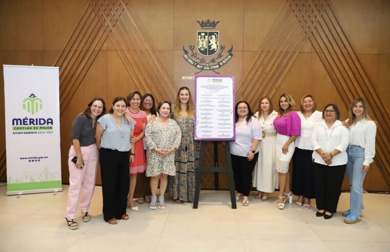 Mérida refuerza su compromiso con la igualdad de género: Cecilia Patrón