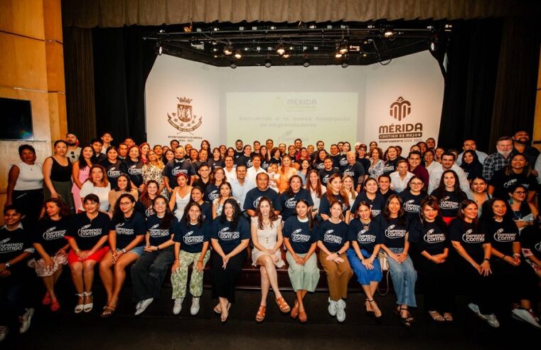 Cecilia Patrón presenta la nueva generación del programa Emprendo Contigo