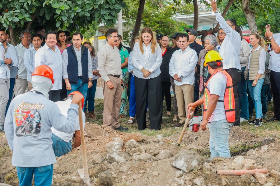 Avanzan los trabajos de mejoramiento de la Central de Abasto de Mérida