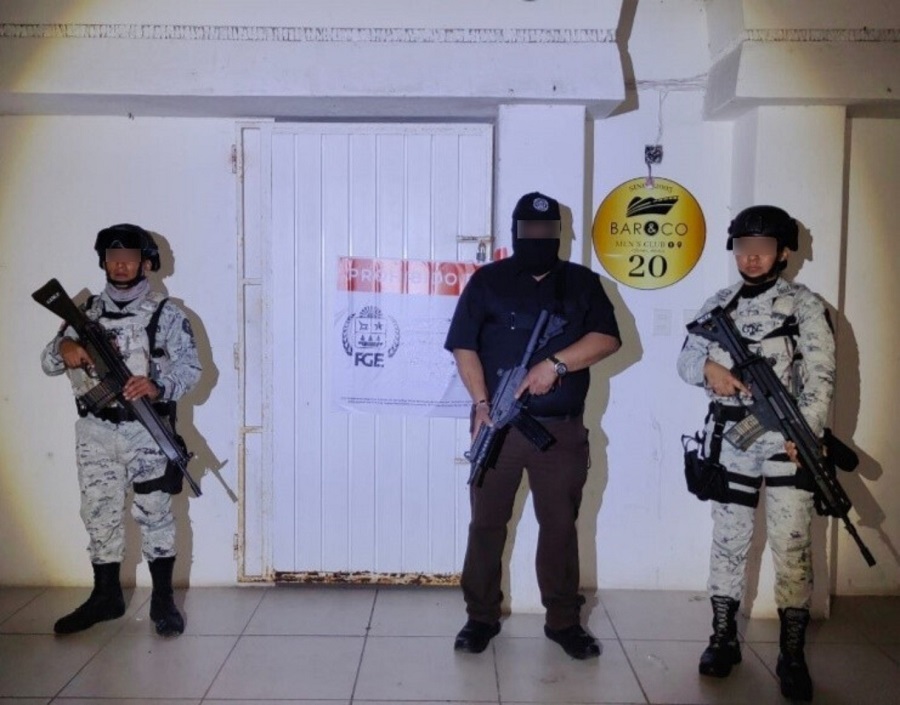 Rescatan a 13 mujeres víctimas de explotación sexual en un bar de Cozumel