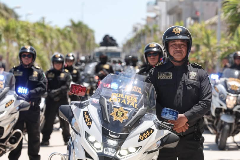 Con 340 nuevas patrullas, blindan Yucatán por vacaciones de Semana Santa