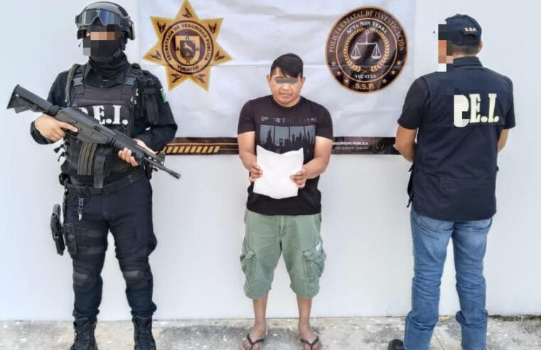 Monstruo yucateco detenido por abusar de su sobrinita