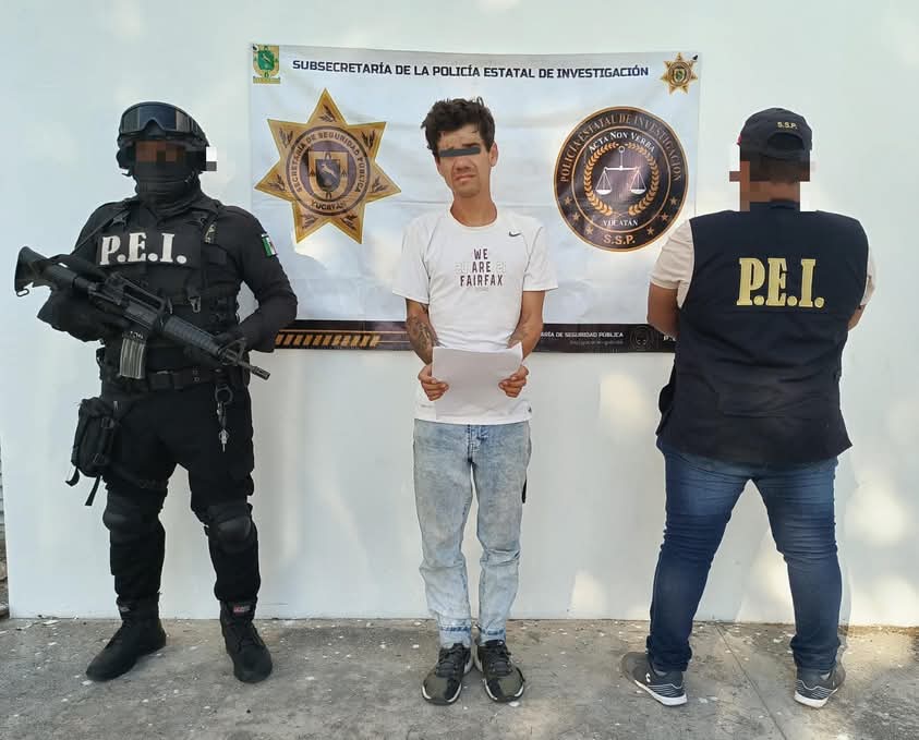 Tabasqueño detenido por violar a una adolescente en Kanasín