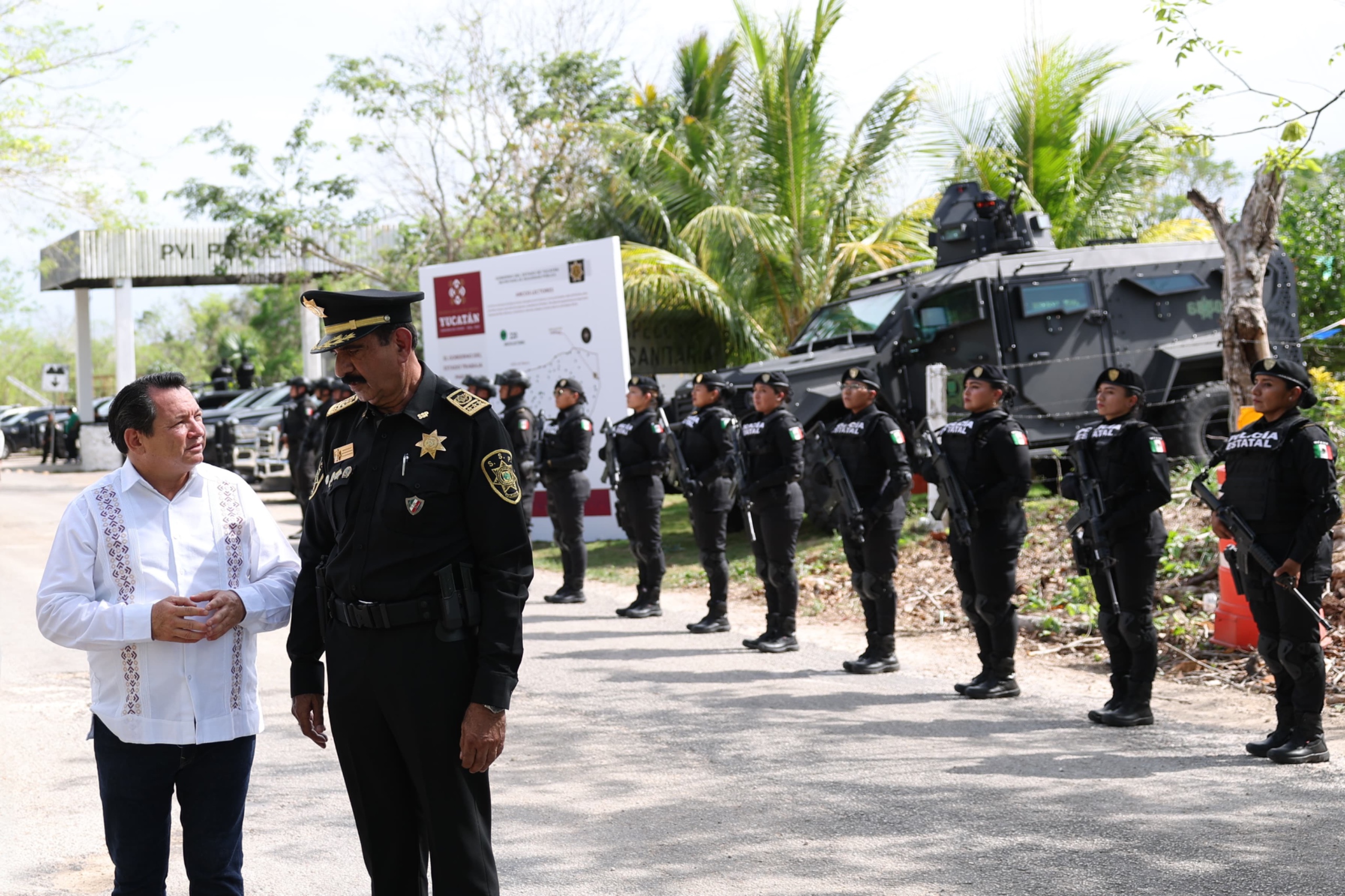 Con nuevo arco de videovigilancia, Yucatán fortalece su frontera con Quintana Roo
