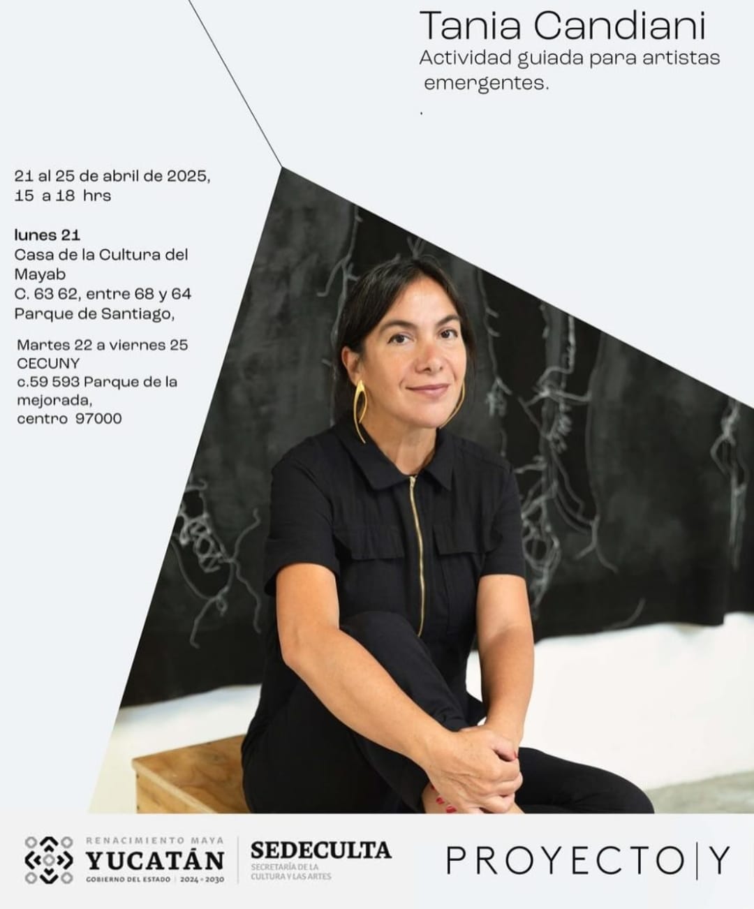 Ofrece Gobierno de Yucatán taller abierto para artistas jóvenes y emergentes