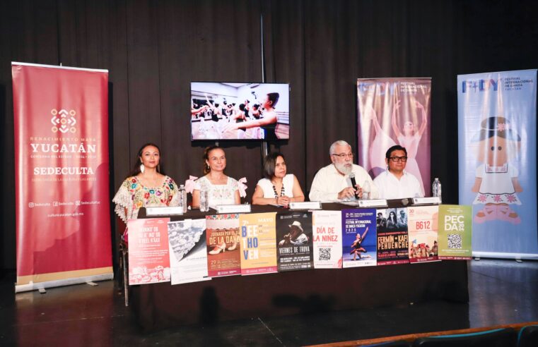 Mil jóvenes talentos y profesionales de danza en un encuentro por el arte en Yucatán 