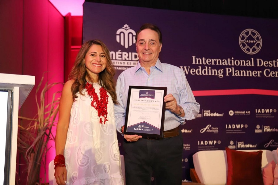 Con Cecilia Patrón, Mérida se consolida como destino de bodas