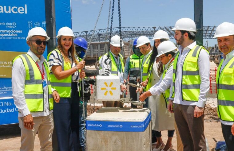 Colocan la primera piedra del Sams de Ciudad Caucel: inversión de 380 mdp