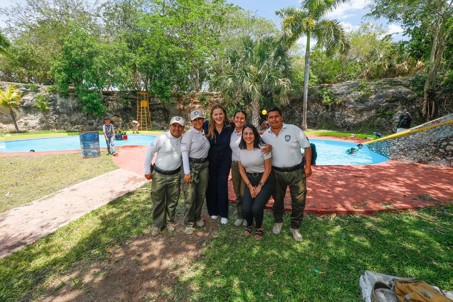 Piscinas del Acuaparque listas para recibir a las familias meridanas: Cecilia Patrón