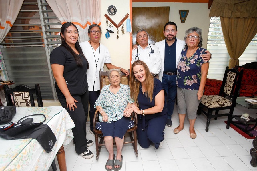 Busca Cecilia Patrón crecer la cobertura de Médico a Domicilio