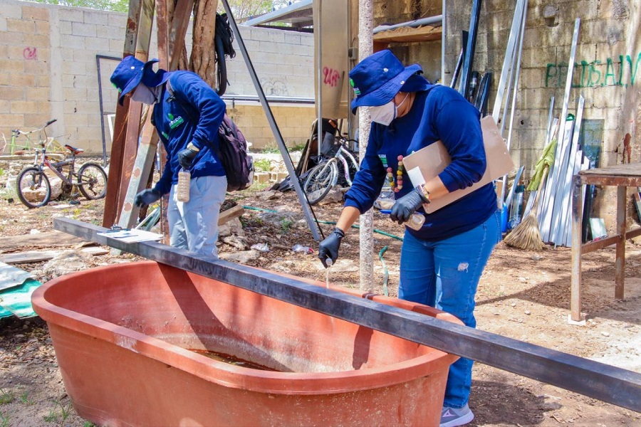 Brigadistas del Ayuntamiento se unen a la campaña estatal contra el dengue en Mérida