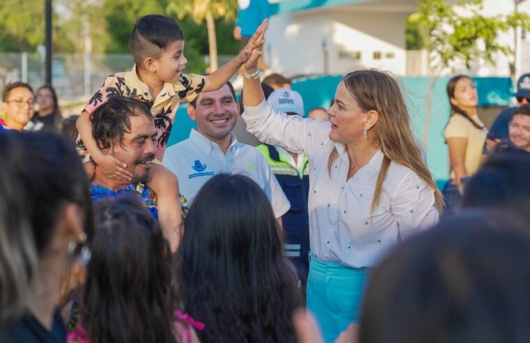 Celebra Cecilia Patrón a la niñez meridana: Sean felices y jueguen mucho todos los días