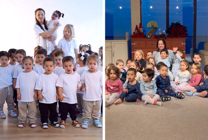 Tiene 26 años y es madre de 22 hijos: quiere una familia de 100