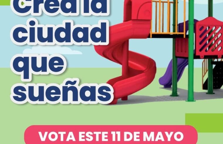 Vota por tu parque o área deportiva este domingo 11 de mayo