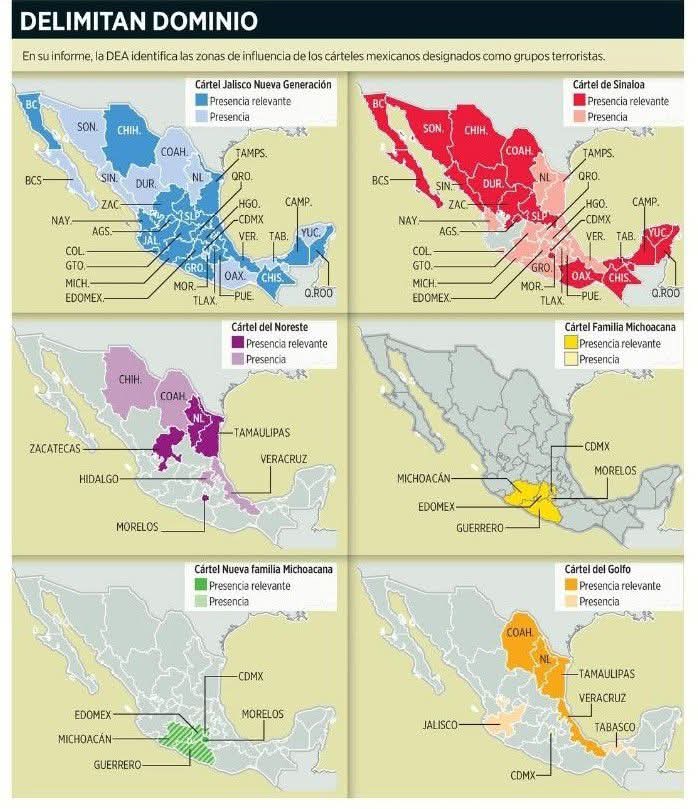 La DEA señala al Cártel de Sinaloa como el que manda en Yucatán