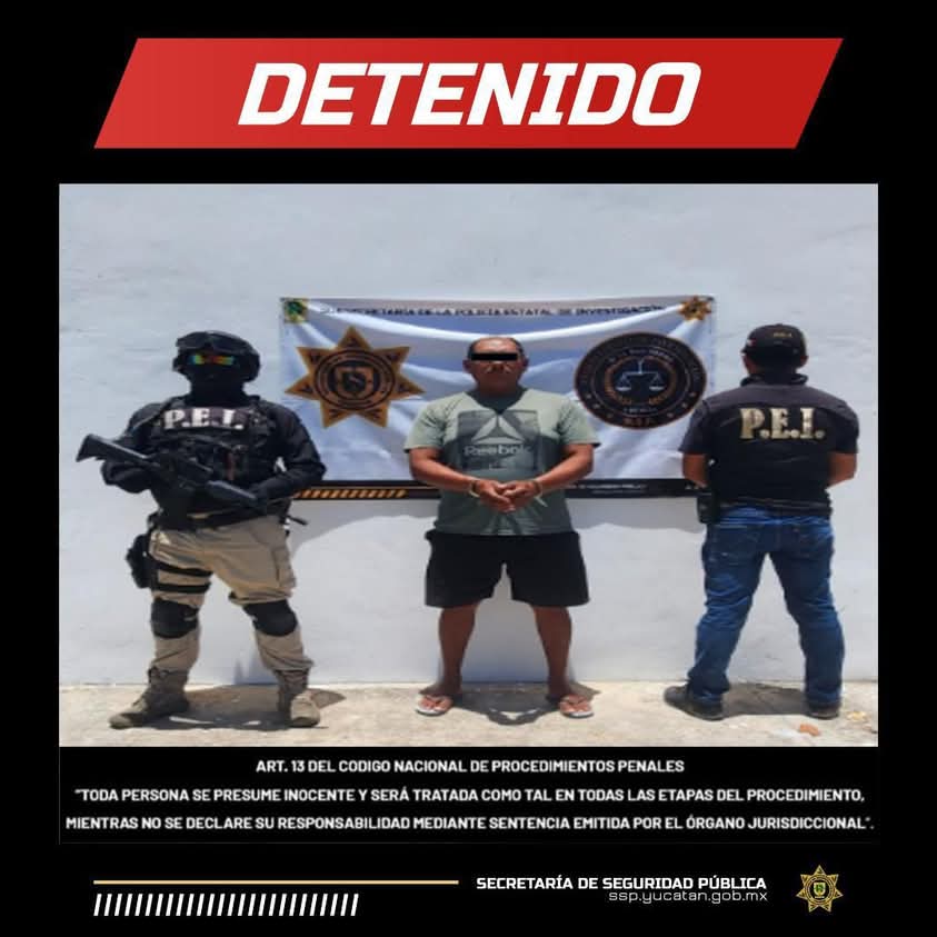 Imputado por robo agrede a policías durante una diligencia en Hunucmá